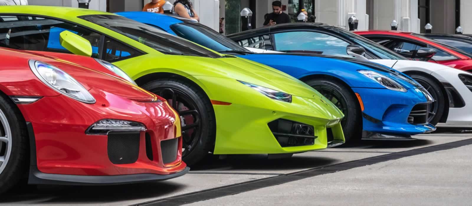 Supercar lineup
